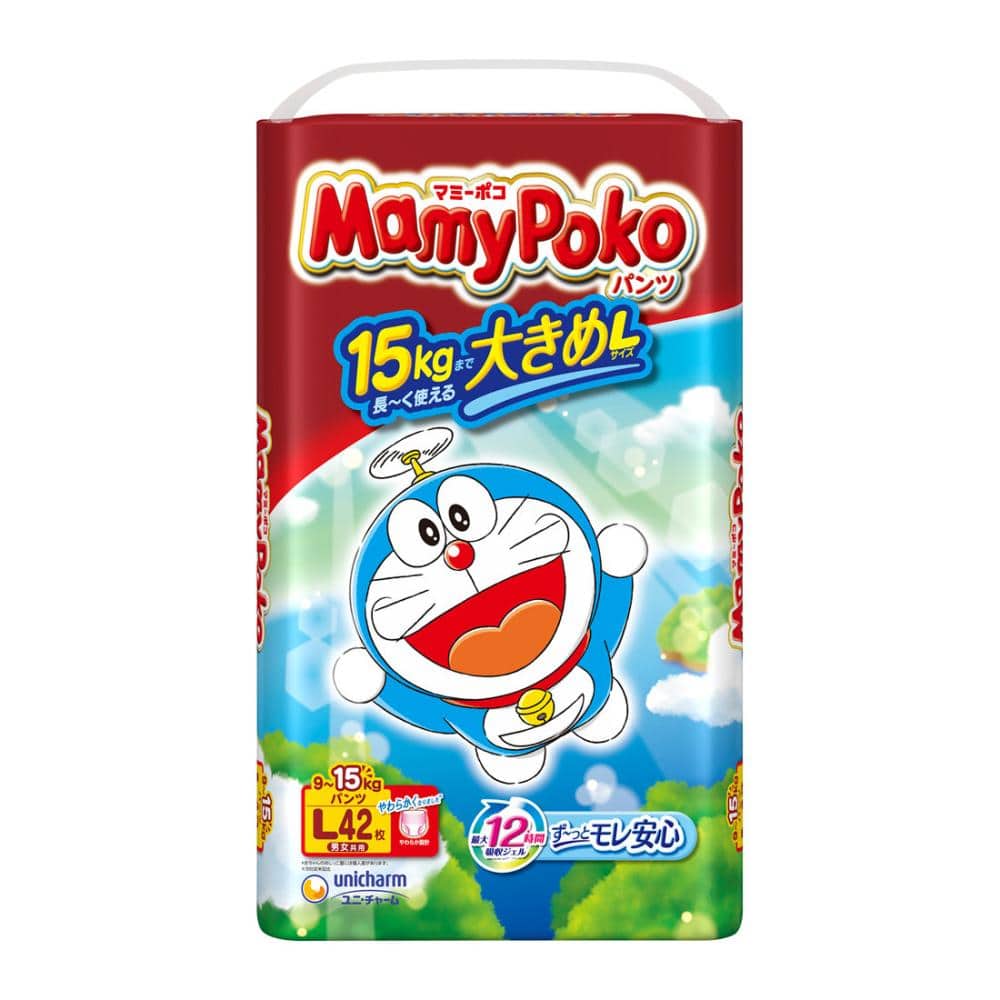 ユニ・チャーム　マミーポコパンツ　ドラえもん　Ｌ　４２枚