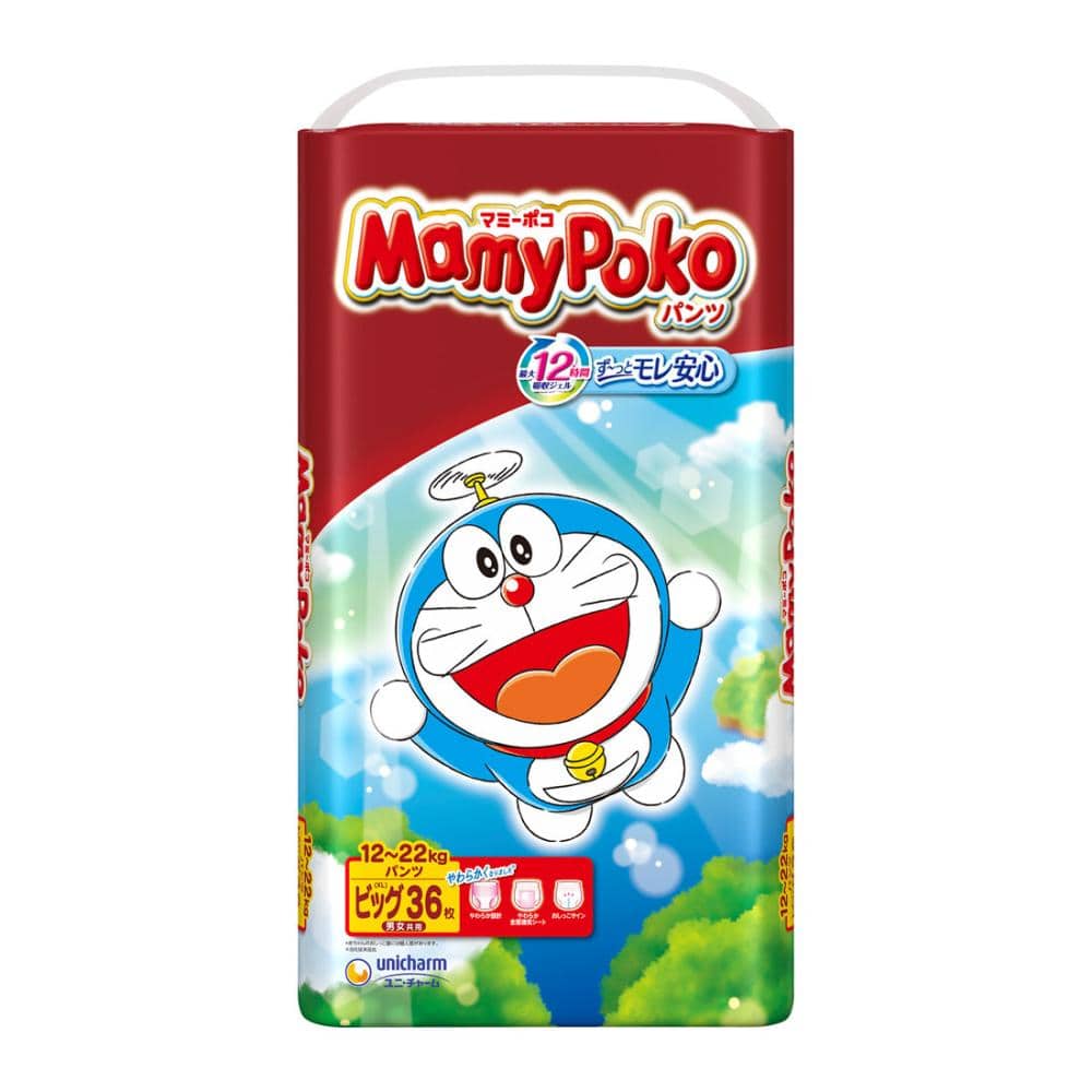 ユニ・チャーム　マミーポコパンツ　ドラえもん　ＢＩＧ　３６枚