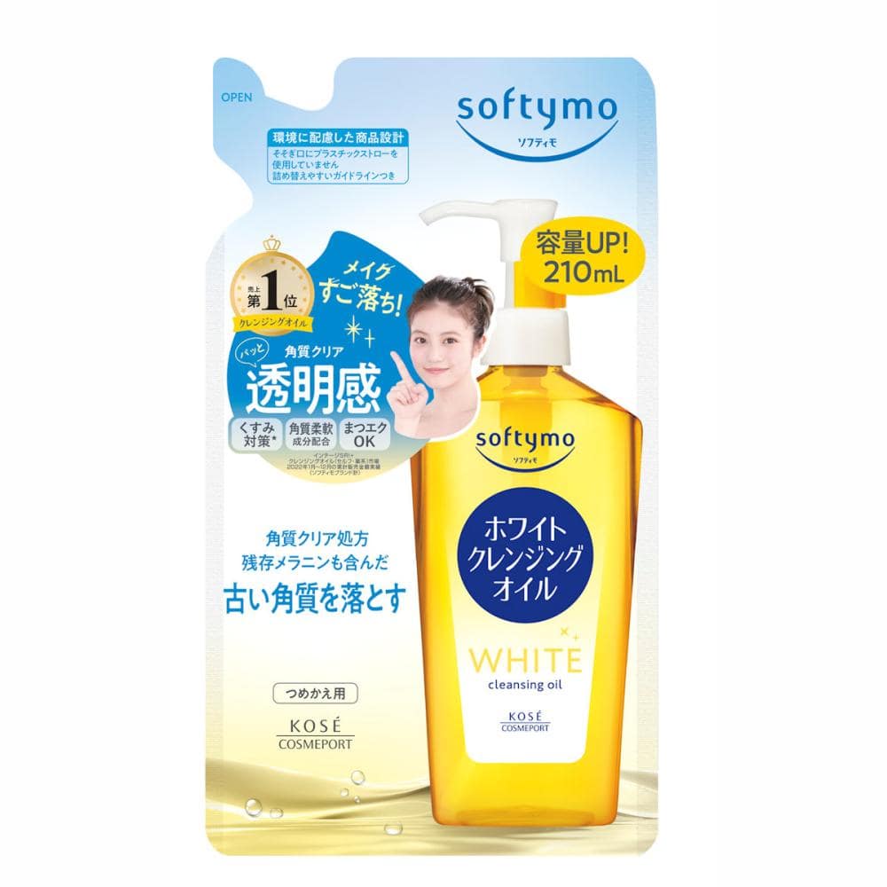 コーセーコスメポート　ソフティモ　ホワイト　クレンジングオイル　詰め替え用　２１０ｍＬ