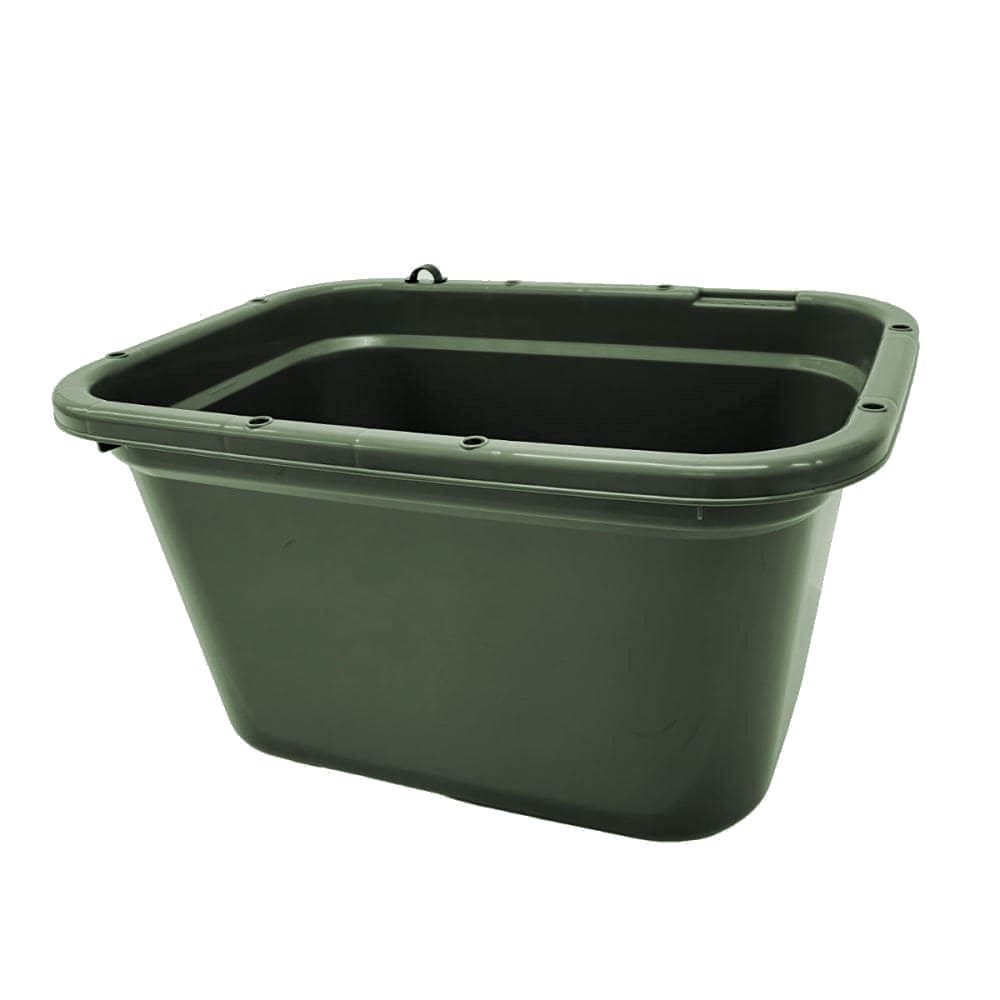 Ｅ－ＣＯＮ（エコン）　角型タライ　６０型（５６L)　ダークグリーン