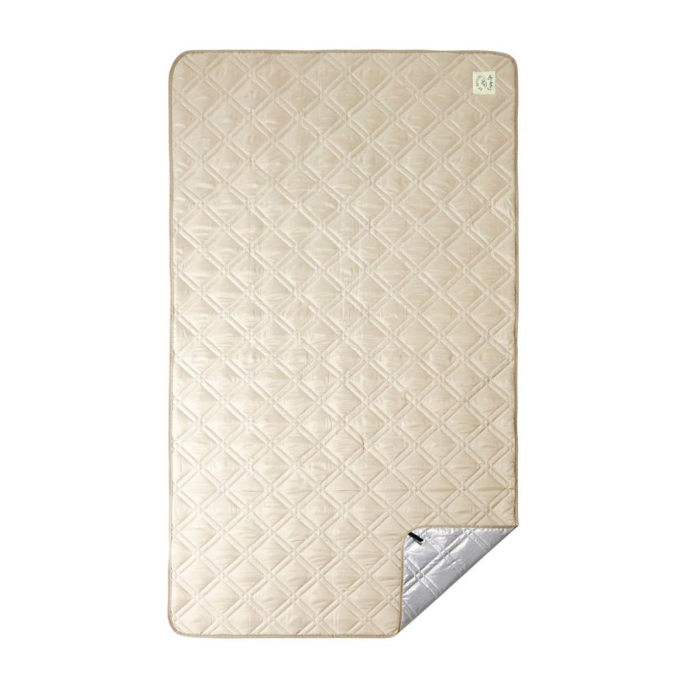 キャプテンスタッグ　モンテ　撥水キルティング　レジャーシート　カーキ　１００×１８０ｃｍ