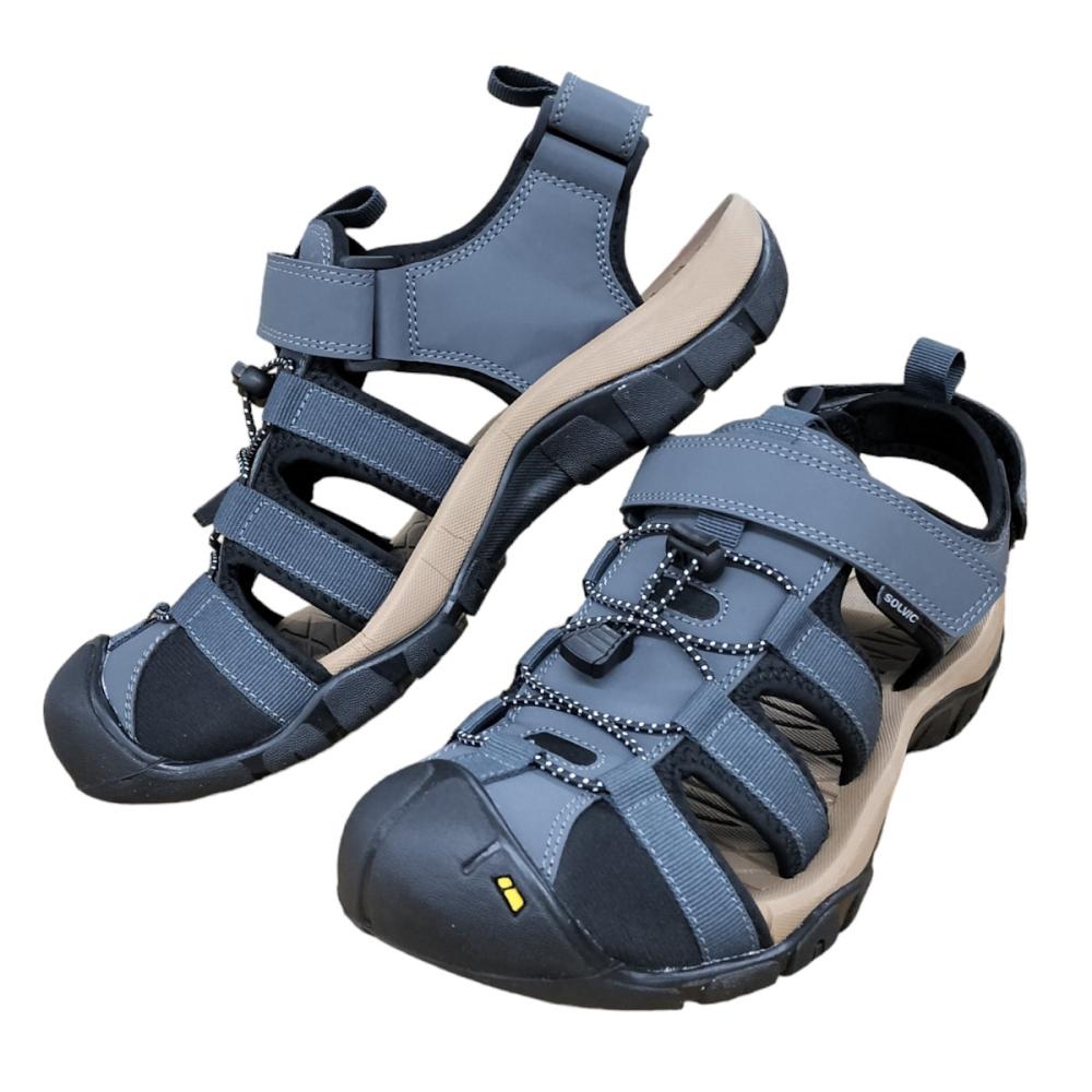 ＳＯＬＶＩＣ（ソルビック）　アウトドアサンダル　グレー　ＸＬ　２７．５～２８ｃｍ