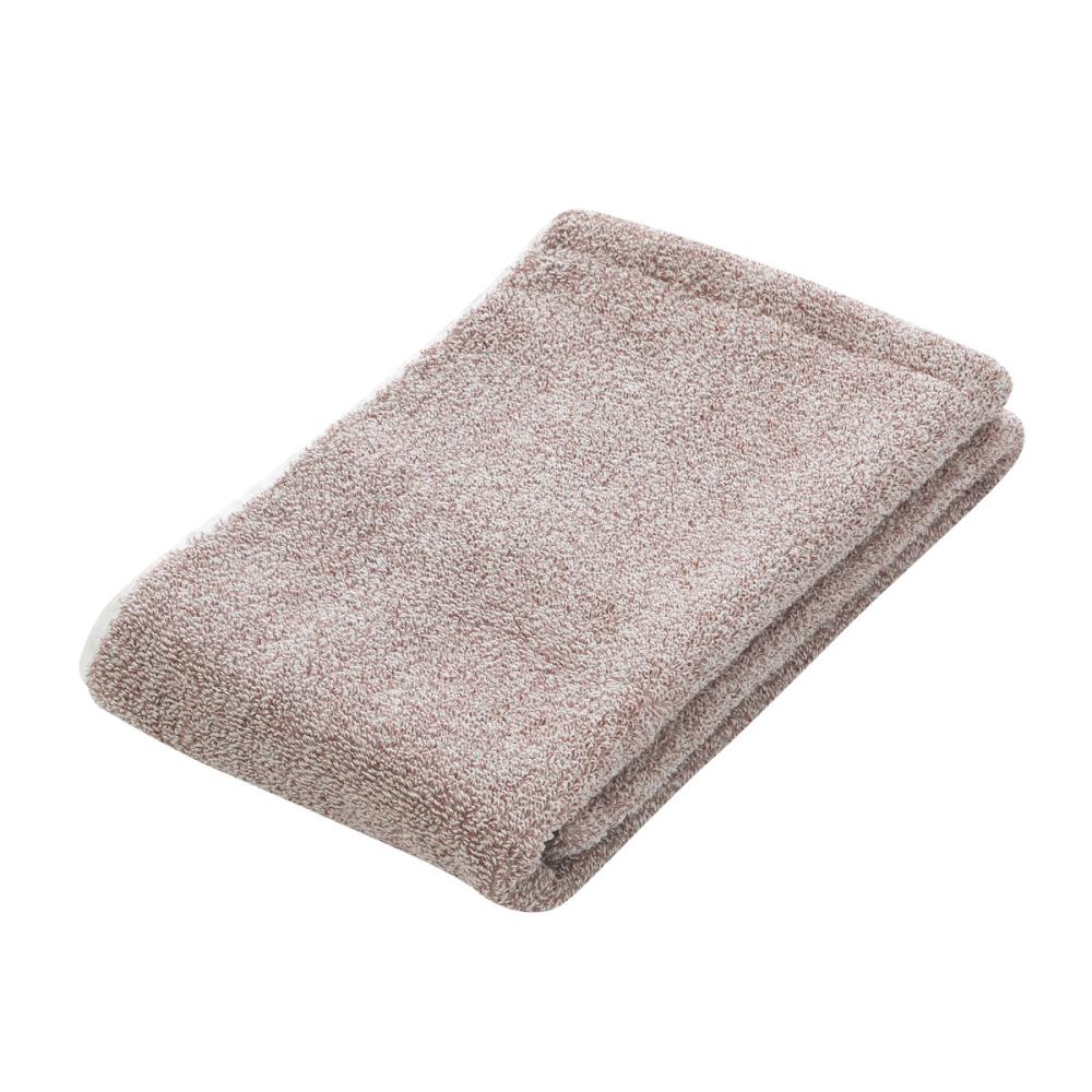 アテーナライフ　洗うとふっくら抗菌防臭フェイスタオル　ピンク