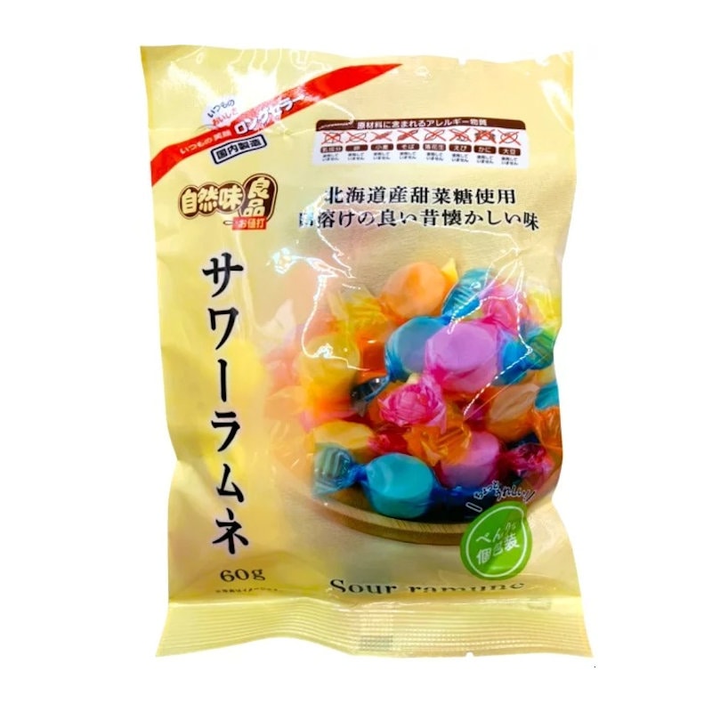 エヌエス　自然味良品　サワーラムネ　６０ｇ