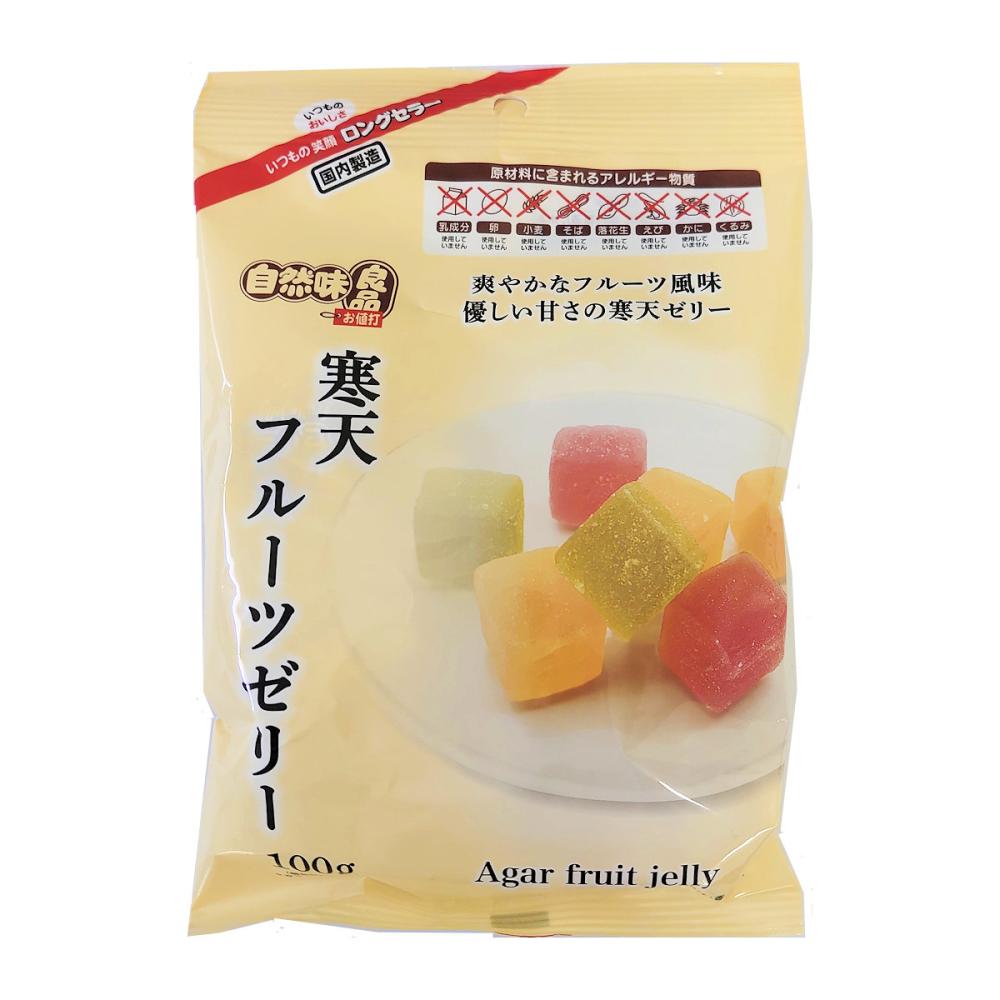 エヌエス　自然味良品　寒天フルーツゼリー　１００ｇ
