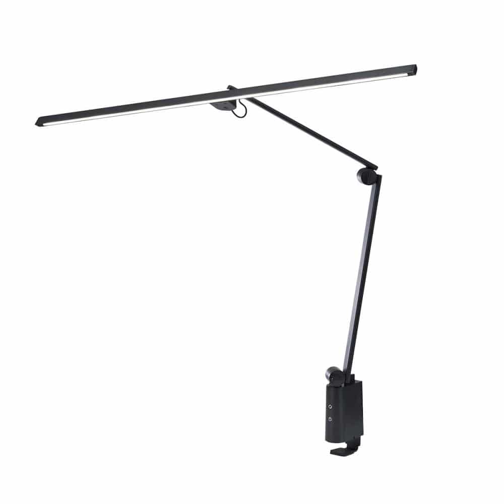 ユアサプライムス　ワイドＬＥＤデスクライト　クランプ式　ブラック　ＬＧＤ－Ａ３３３２　Ｋ