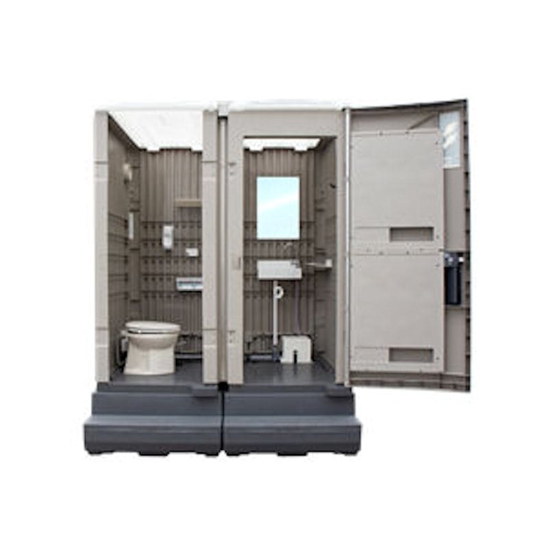 ＢＳＫ　簡易水洗式タンク一体式（洋式＋手洗い付）ＢＳ－Ｗ２