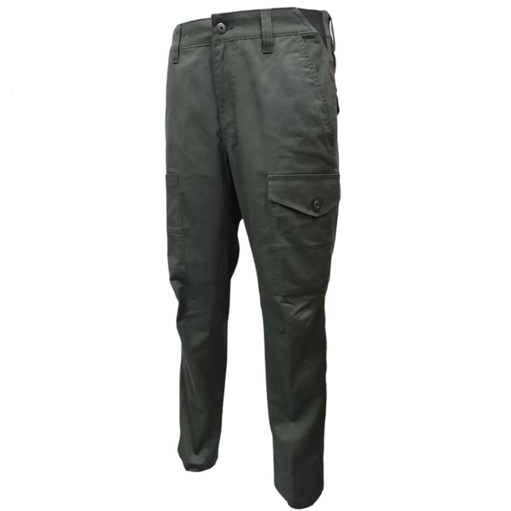 Ｋ＋ＷＯＲＫＳ　ストレッチＴＣカーゴ　股下７０ｃｍ　カーキ　３Ｌ