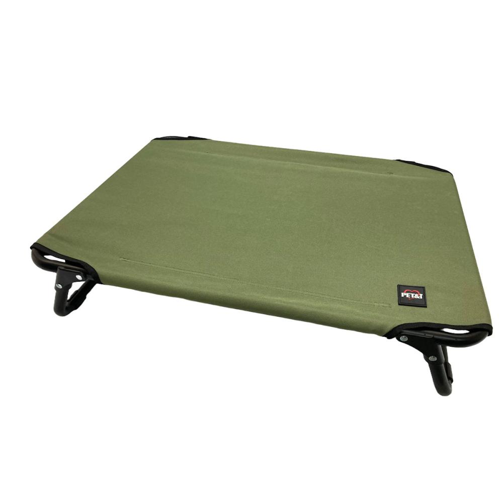 ペットアイ　ペット用コット　カーキ　Ｍ