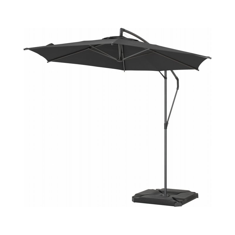 タカショー　ＥＧプッシュハンギングパラソル　２．５ｍ　ブラック　ＳＨＲ－Ｈ０５Ｂ
