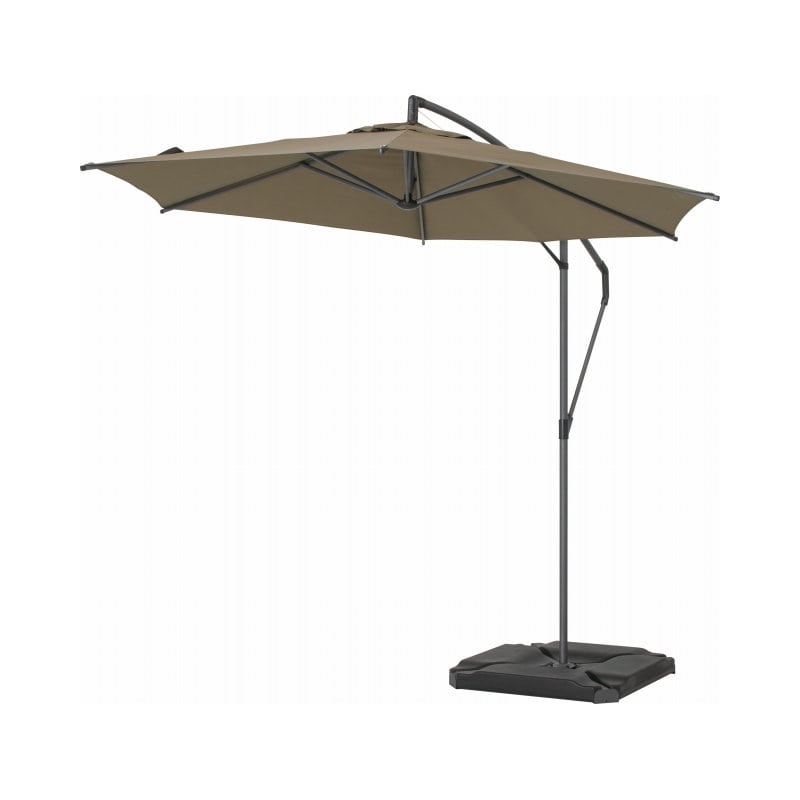 タカショー　ＥＧプッシュハンギングパラソル　２．５ｍ　カーキ　ＳＨＲ－Ｈ０５Ｋ