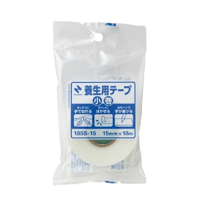 ニチバン　養生小巻テープ　１８５Ｓー１５白