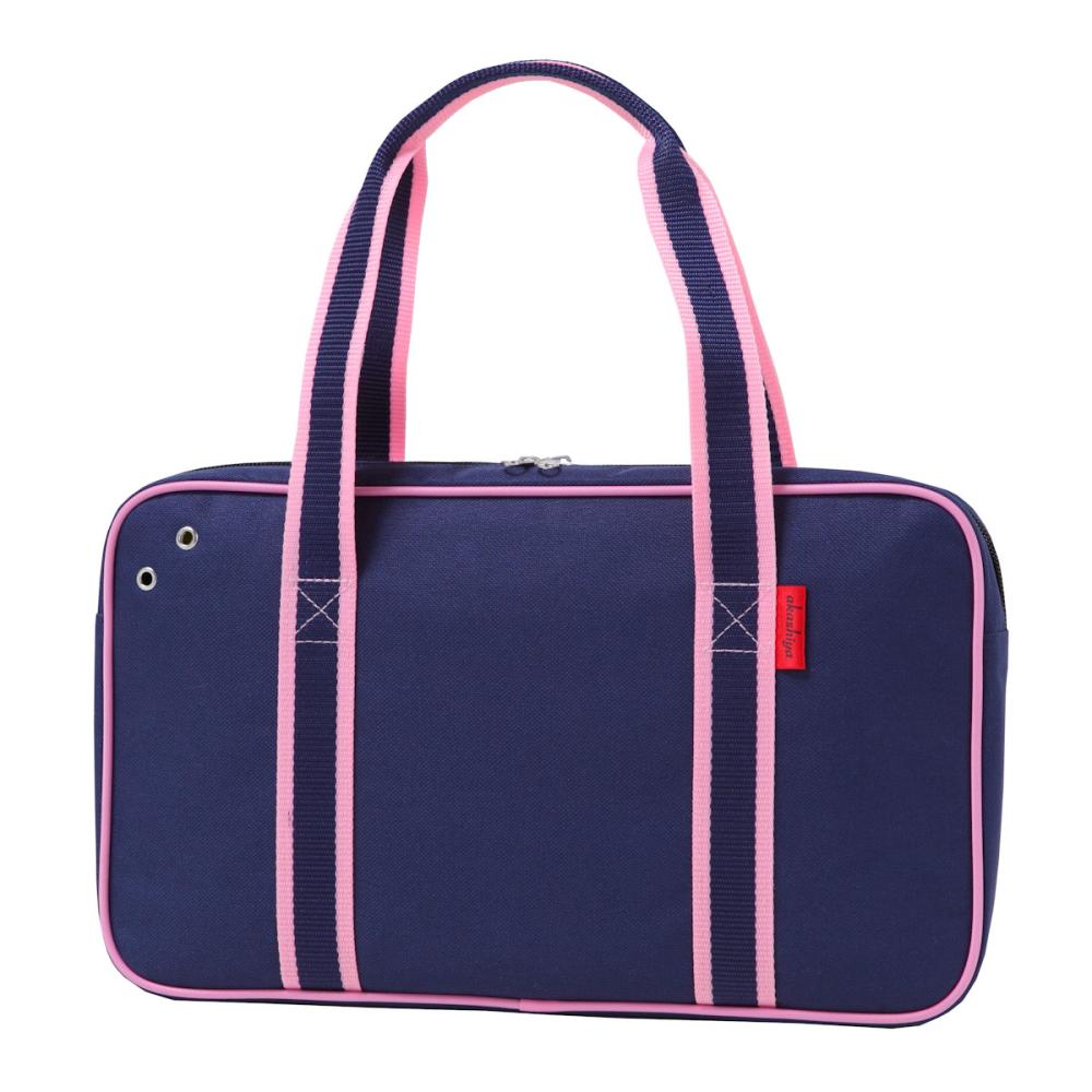 あかしや　書道セット　ショルダートート　ピンク