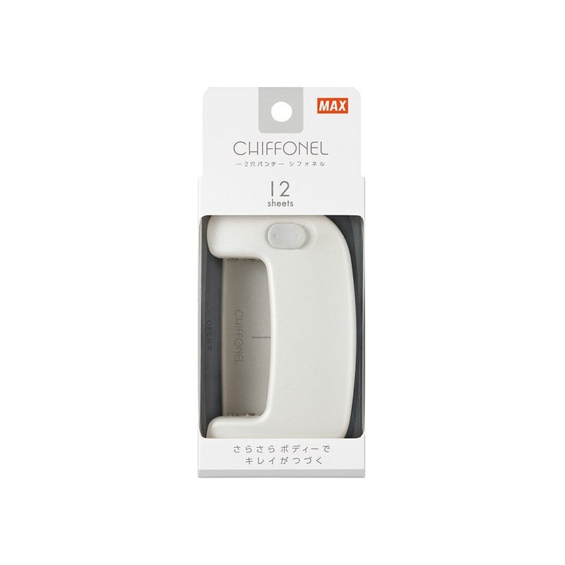 マックス　シフォネルパンチ　ホワイト