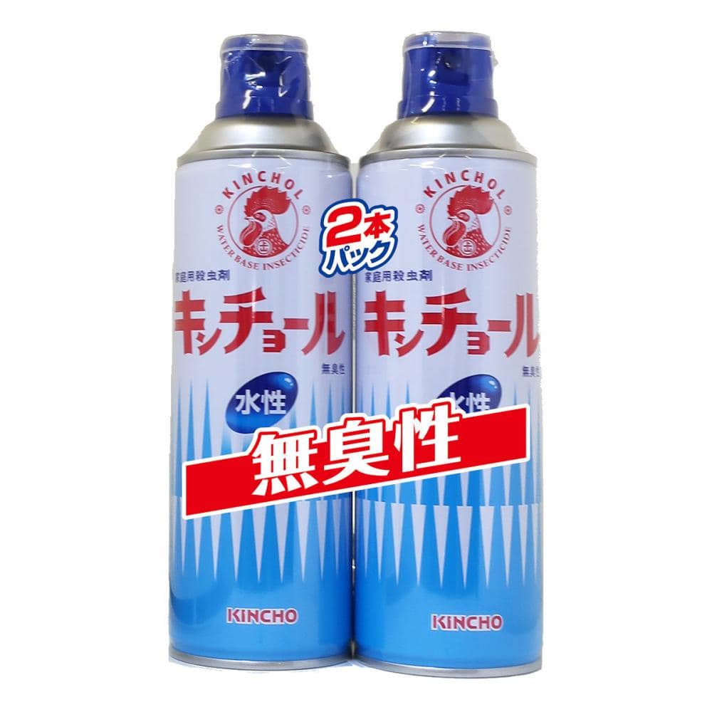 金鳥　水性キンチョール　無臭性　４５０ｍＬ　２本パック
