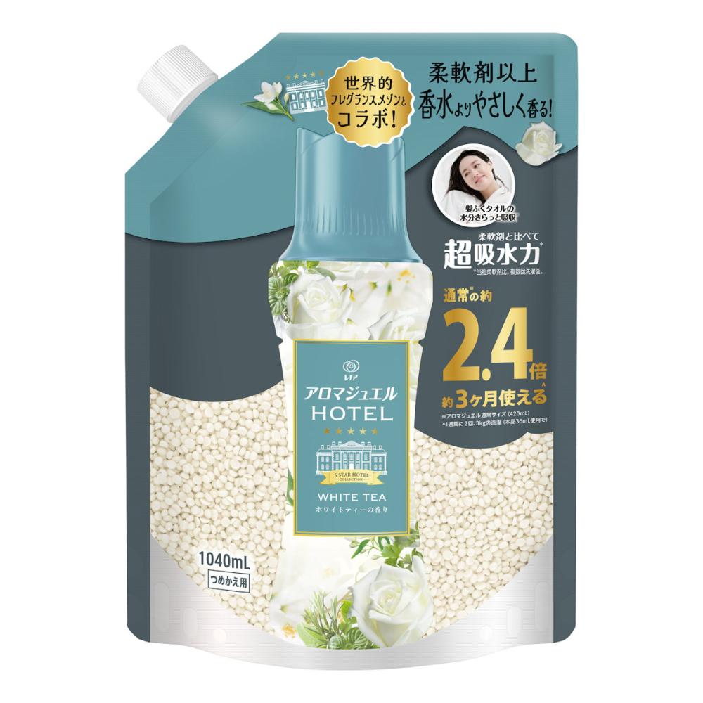 Ｐ＆Ｇ　レノア　アロマジュエル　ホワイトティーの香り　詰め替え用　特大　１０４０ｇ