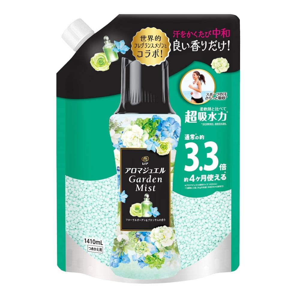 Ｐ＆Ｇ　レノア　アロマジュエル　パステルフローラル＆ブロッサムの香り　詰め替え用　超特大　１４１０ｍＬ