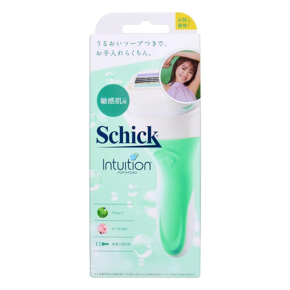 シック・ジャパン　イントゥイション　敏感肌用　ホルダー（刃付き）＋替刃１個入り