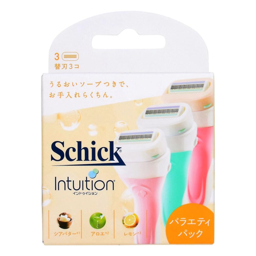 シック・ジャパン　イントゥイション　バラエティーパック　替刃　３個入り