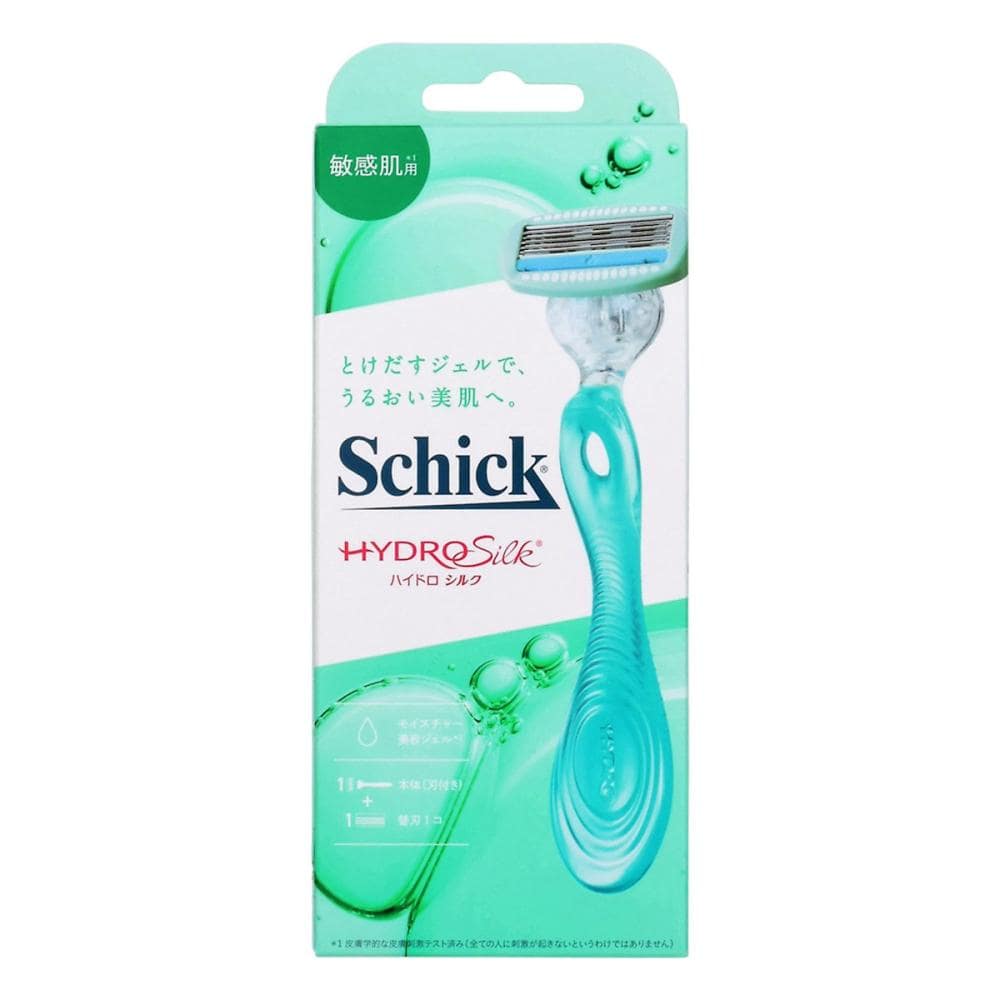 シック・ジャパン　ハイドロシルク　敏感肌用　ホルダー（刃付き）＋替刃１個入り