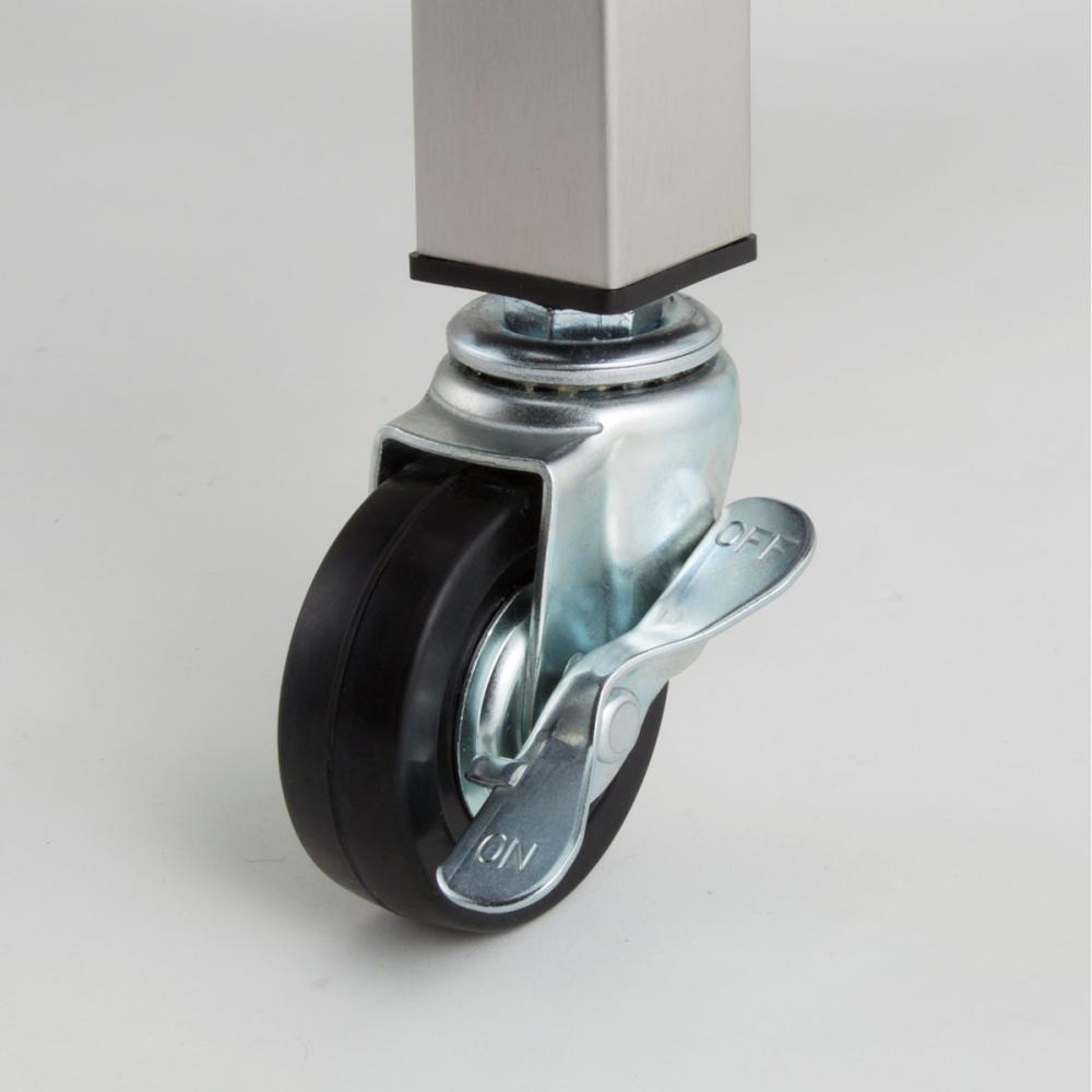 東製作所　業務用厨房機器　オプション　直径７５ｍｍゴムキャスター　ストッパー有