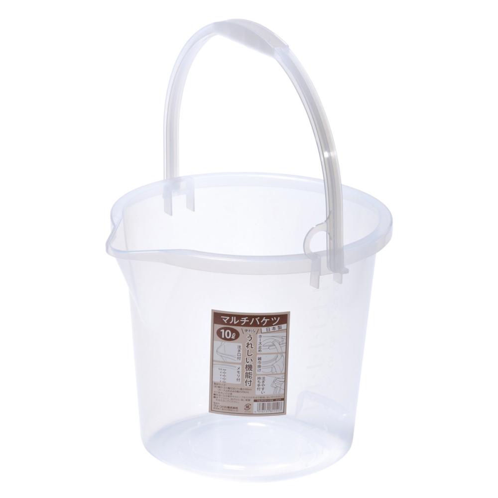 グリーンパル　マルチバケツ　クリア　１０Ｌ