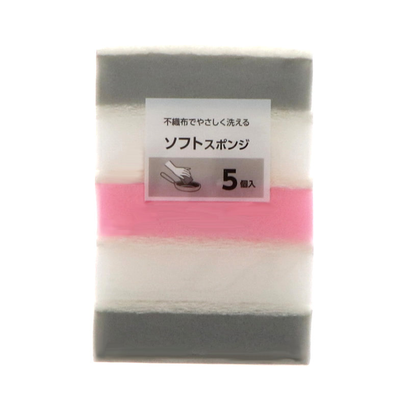 ソフトスポンジ　５個入り