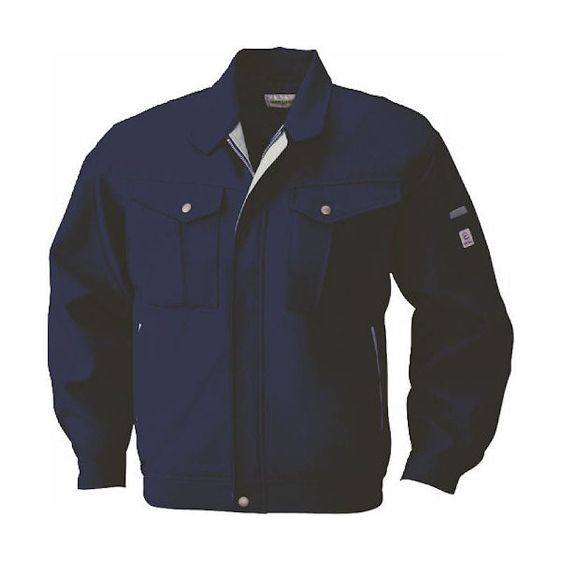 ｂｉｇｂｏｒｎ　ジャケット　ネイビー×グレー　Ｓ＿