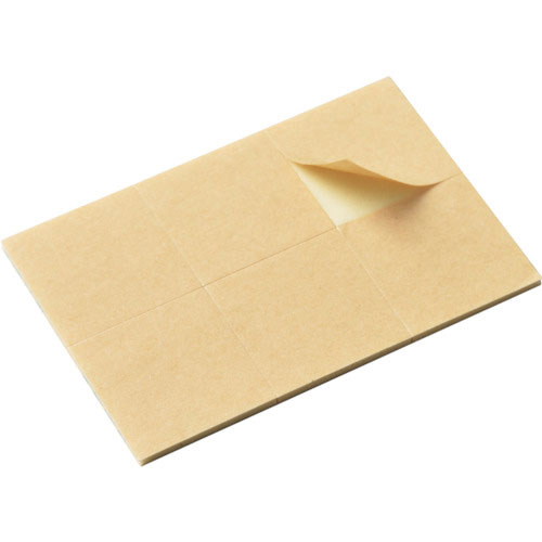 緑十字　両面テープ（６枚組シートタイプ）　ＷＦ－３０３　３０×３０ｍｍ／枚＿