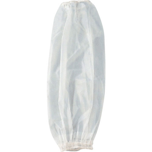 川西　抗菌ビニール腕カバー　クリア　１双入＿