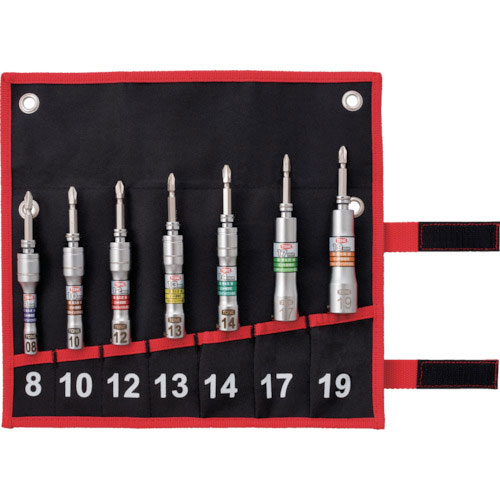 ＴＯＮＥ　ソケットビット（電動工具用）　差替式ユニバーサルビットソケットセット　差込角６．３５ｍｍ＿