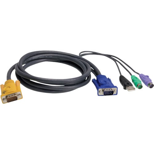 ＡＴＥＮ　ＵＳＢ・ＰＳ／２コンボＫＶＭケーブル　ＳＰＨＤタイプ　３ｍ＿