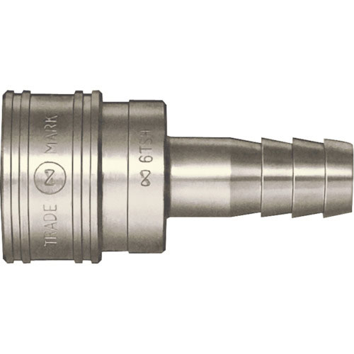 日東　ＴＳＰカプラ　鋼鉄製（ホース取付用ソケット）　相手側１／４インチ（００８３４）＿