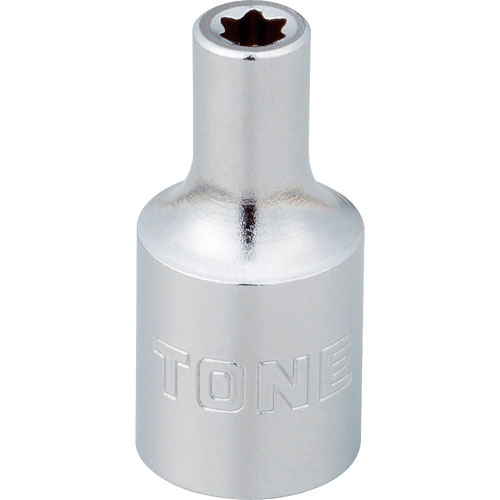 ＴＯＮＥ　Ｅ型トルクスソケット　呼びＮＯ．Ｅ４　差込角６．３５ｍｍ＿