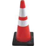 ＡＮＺＥＮ　安全コーン　ＡＺコーン３．０　赤白反射＿