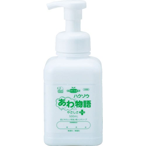ハクゾウメディカル　ハンドソープ　ハクゾウあわ物語　やさしさプラス　５００ｍｌ＿