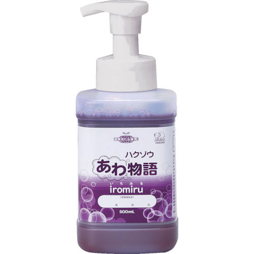 ハクゾウメディカル　ハクゾウあわ物語　ｉｒｏｍｉｒｕ　５００ｍｌ　ポンプ付＿
