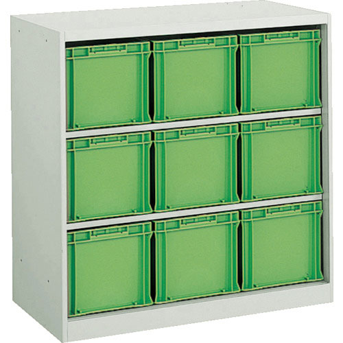 ＴＲＵＳＣＯ　パーツケース　バンラックケースＣＦ型　Ｆ－３ＧＲＸ９個付＿