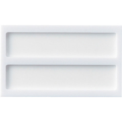 緑十字　名札ケース（２名用）　名札－２　７６×１２７×８ｍｍ　裏面テープ付　アクリル札付＿