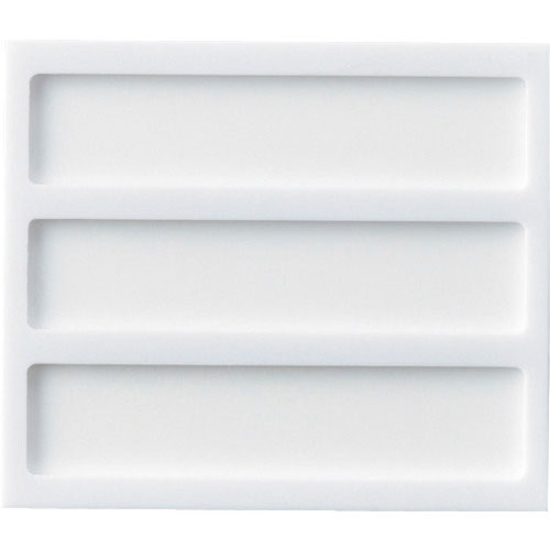 緑十字　名札ケース（３名用）　名札－３　１１４×１２７×８ｍｍ　裏面テープ付　アクリル札付＿