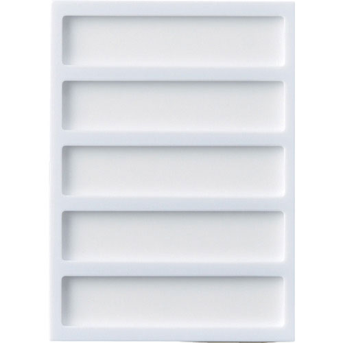 緑十字　名札ケース（５名用）　名札－５　１７８×１２７×８ｍｍ　裏面テープ付　アクリル札付＿