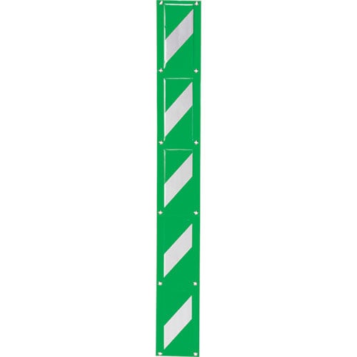 ユニット　フェンスクッション　緑／白（反射）＿