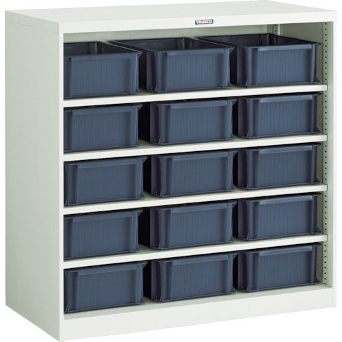 ＴＲＵＳＣＯ　パーツケース　バンラックケースＣＦ型　ＴＳＫ－９１０ＢＫＸ１５個付＿