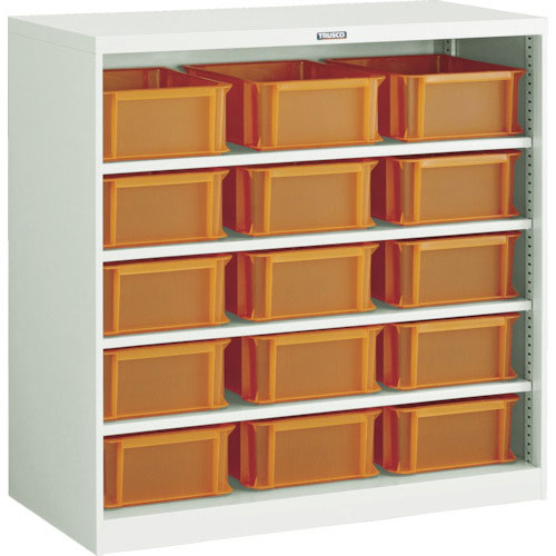 ＴＲＵＳＣＯ　パーツケース　バンラックケースＣＦ型　ＴＳＫ－９１０ＯＲＸ１５個付＿