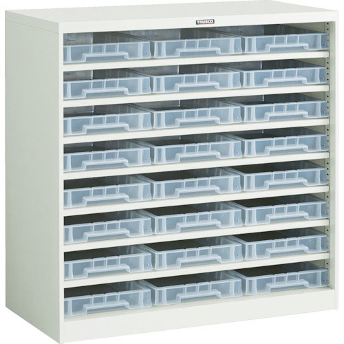 ＴＲＵＳＣＯ　パーツケース　バンラックケースＣＦ型　Ｆ－４ＴＭＸ２４個付＿