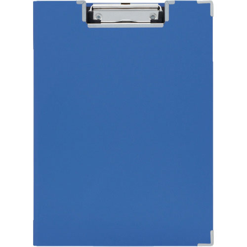 キングジム　クリップボードＢＦ（カバー付）　青＿