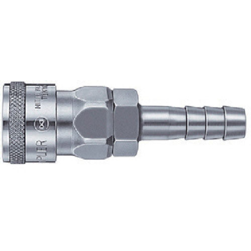 日東　ハイカプラ　鋼鉄製　ニトリルゴムＮＢＲ（ＳＧ）（ホース取付用ソケット）相手側３／８インチ　耐圧＿