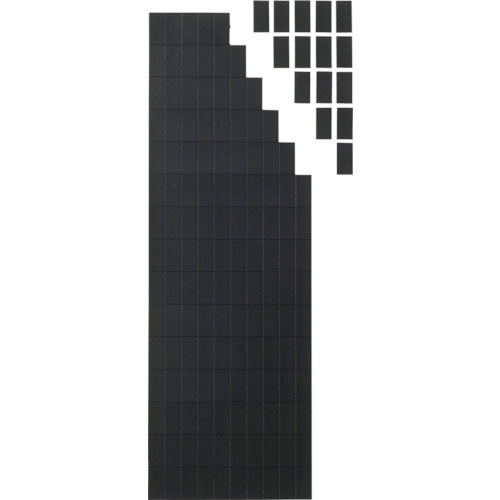 緑十字　マグネット粘着シート　マグネ４０Ｔ　１０×２０ｍｍ／１５０枚組　シート：１００×３００＿