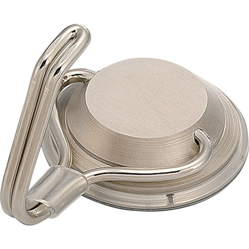 緑十字　強磁力マグネットフック　シルバー　ＭＦ－８７７Ｓ　４４ｍｍΦ　耐荷重１０ｋｇ　スチール製＿