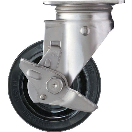 ハンマー　ＳＵＳ　サイドＳＰ付　ゴム車１２５ｍｍ＿